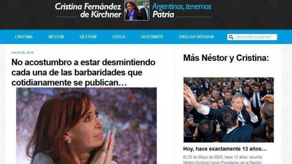 Los 8 puntos de la nueva carta de Cristina Kirchner