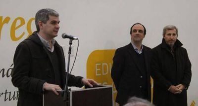 Pe�a: �La intendencia de Jos� Corral es un ejemplo para el pa�s�