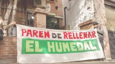 Organizaciones pidieron el freno de obras en humedales del r�o Luj�n
