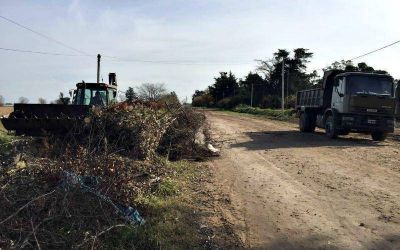 Contin�a la limpieza de basurales a cielo abierto