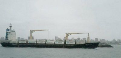 Primera importaci�n por el puerto marplatense a trav�s de portacontenedores 