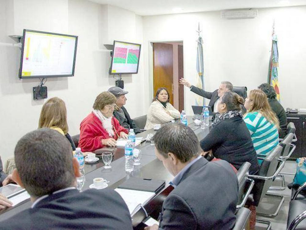 Pereyra, junto a los vecinos