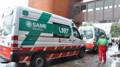 SAME comenz� a atender las emergencias de Lan�s