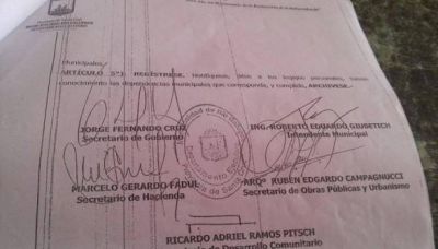 Filtran decreto del intendente asignando recategorizaciones que beneficiar�an especialmente al entorno del SOEM