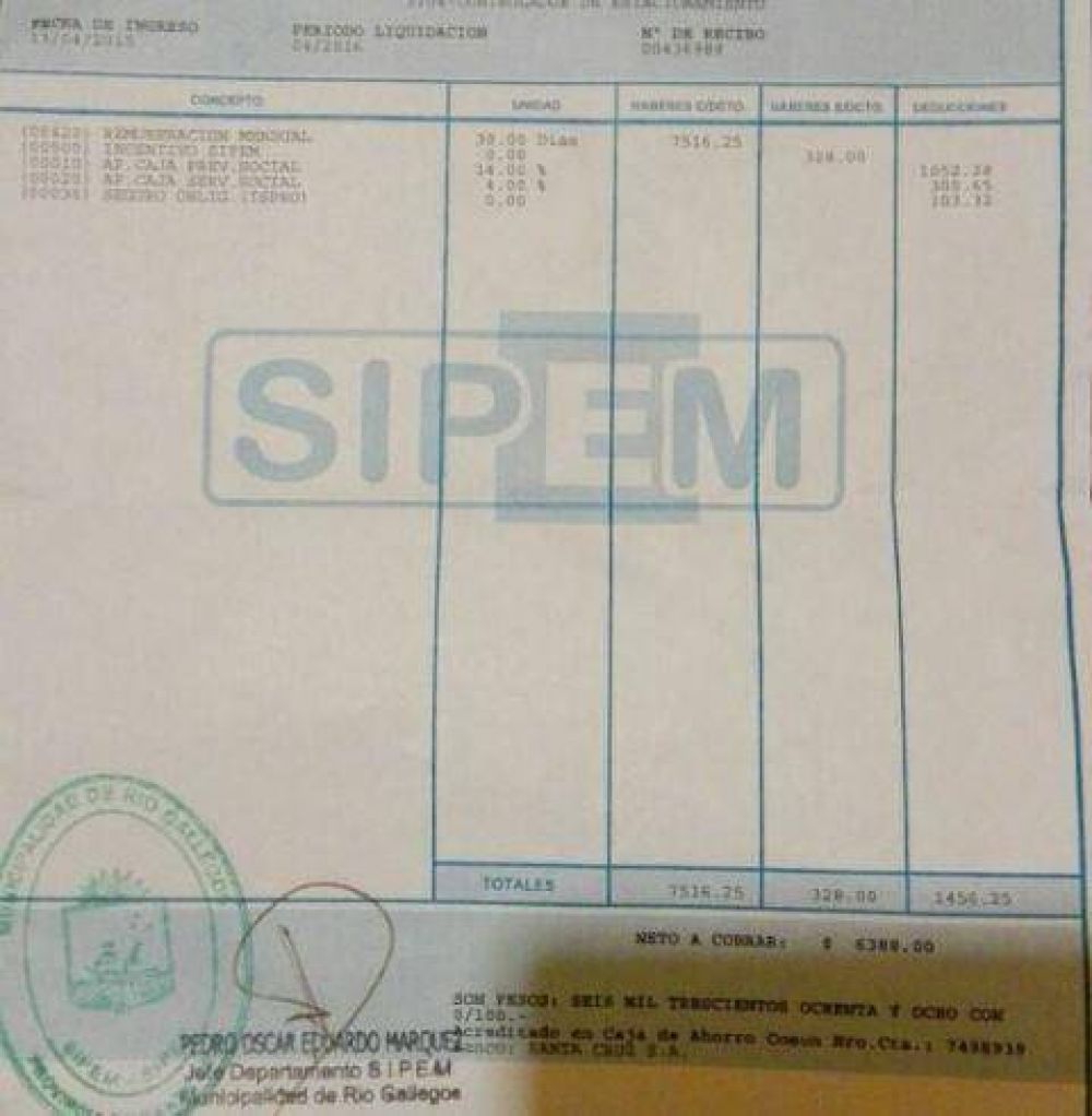 Delegado del SIPEM denunci� que los quieren transferir y que dependan de Naci�n