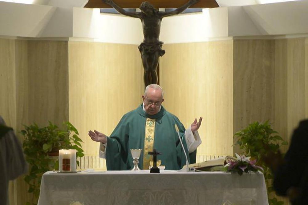 Santa Marta: la Iglesia tenga memoria, profec�a y esperanza, contrariamente esclaviza