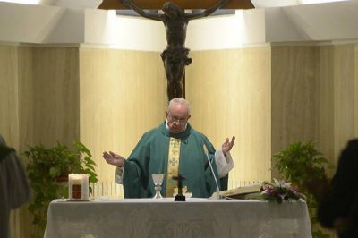 Santa Marta: la Iglesia tenga memoria, profec�a y esperanza, contrariamente esclaviza