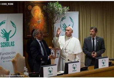 El Papa Francisco clausur� el VI Congreso Mundial de Scholas