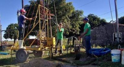 El Plan Aguas retom� las obras en varias comunas
