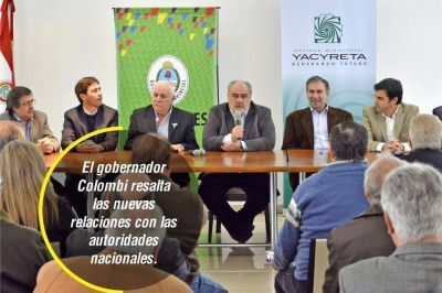 Reivindican federalismo en firma de acuerdos de la Provincia y EBY