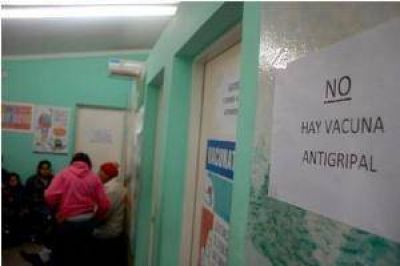 Por falta de dosis se dej� de vacunar a los grupos de riesgo