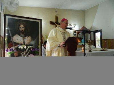 El Obispo presidi� las fiestas en honor al Patrono San Fernando en el CAPE