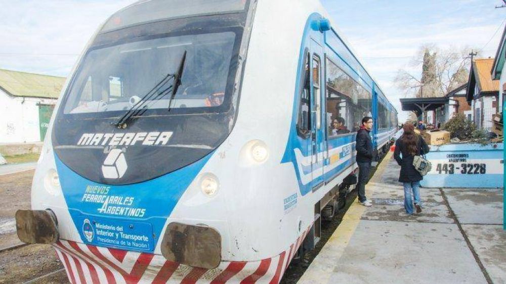 Arrancaron las pruebas para llevar el tren a Roca