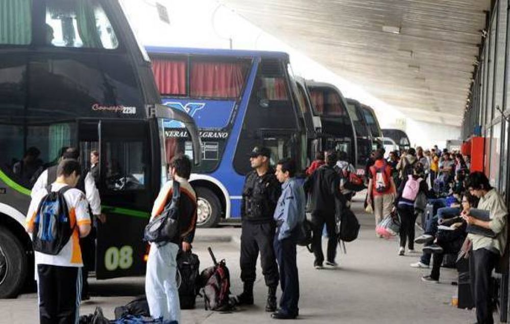 Paro de transporte de larga distancia para el fin de semana
