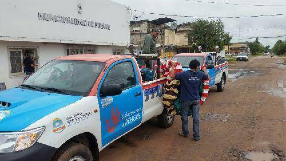 Contin�an las tareas preventivas contra el dengue