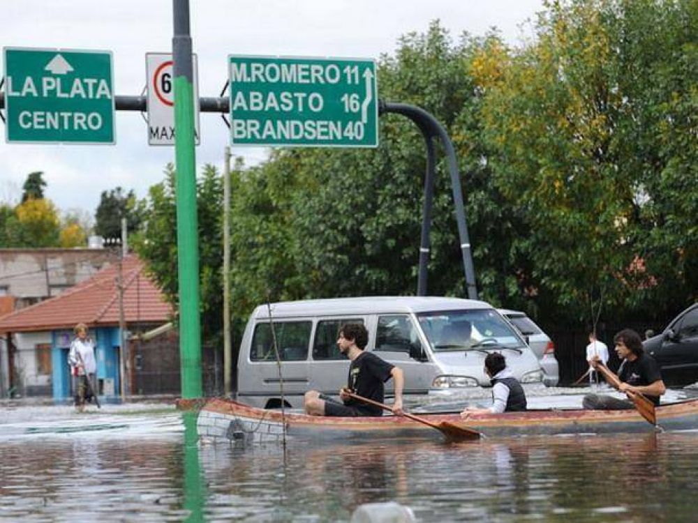 La Plata: instalarn sensores para anticipar inundaciones