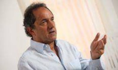 Scioli reclam� una 