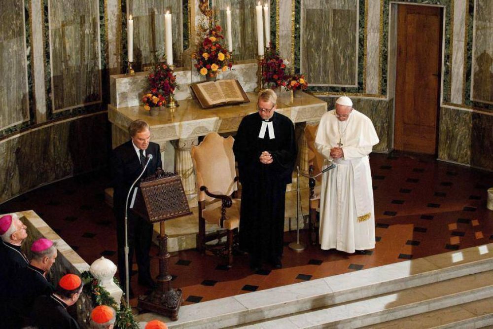 Papa Francisco en Suecia para conmemoración de Reforma