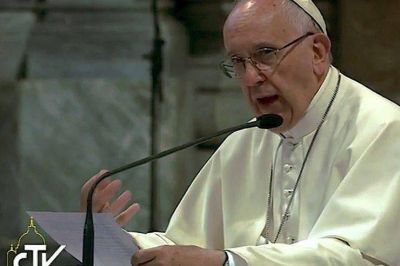 Primera meditación del Papa en el retiro del Jubileo Sacerdotal – La misericordia es siempre exagerada