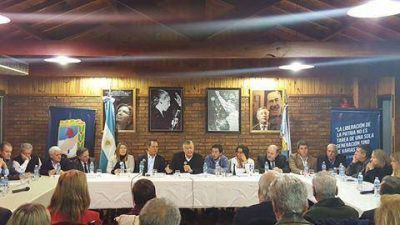 Sergio Urribarri qued� al frente de la Secretar�a General del Consejo Nacional del PJ 
