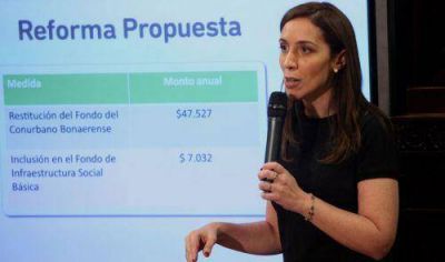 Vidal reclam� en el Senado por el Fondo del Conurbano
