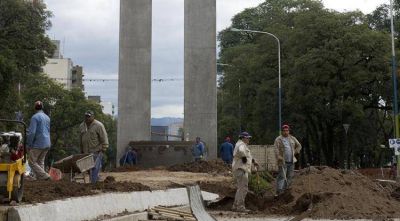 La obra de la SAT en el monumento al Bicentenario concluir� en una semana