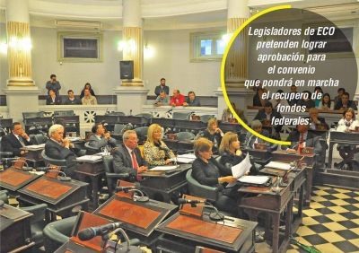 Oficialismo en el Senado espera aprobar acuerdo por coparticipaci�n