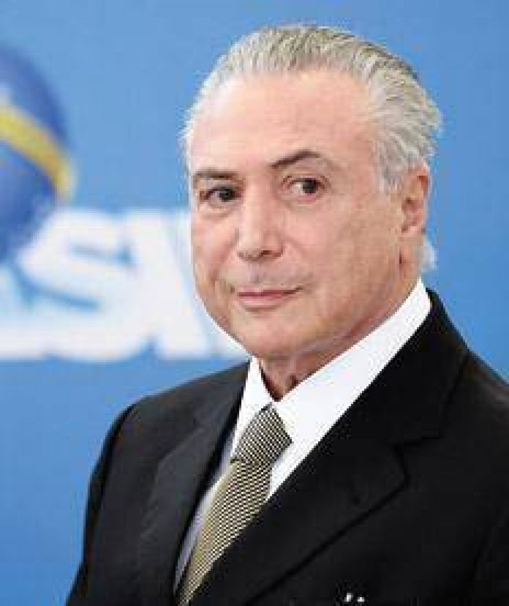 Temer pide confianza y sacrificio