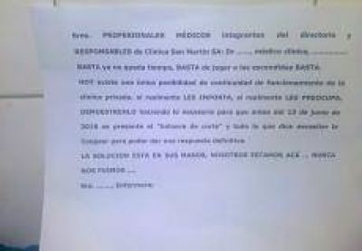 Cl�nica San Mart�n: Empleados exigen que un contador firme el 