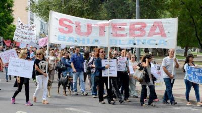 6 de cada 10 maestros de Bah�a Blanca se sumaron al paro nacional, seg�n la Comuna