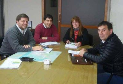 Reuni�n en La Plata por obras hidr�ulicas