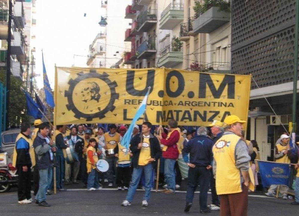 Desde la UOM afirman que hay 3 mil suspensiones en la Matanza