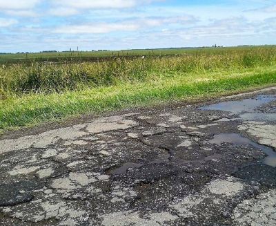 La Provincia oficializ� la obra de reparaci�n del acceso a Mechongu�