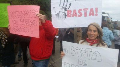 Vecinos de Playa Chapadmalal cortaron la ruta 11 y Arroyo Lober�a