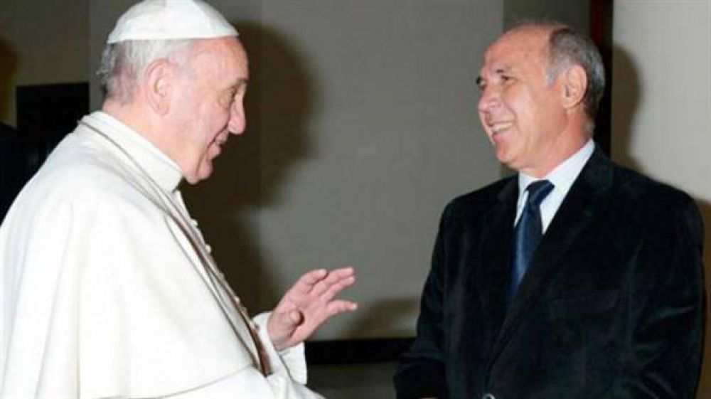 El papa Francisco, en audiencia privada con Ricardo Lorenzetti