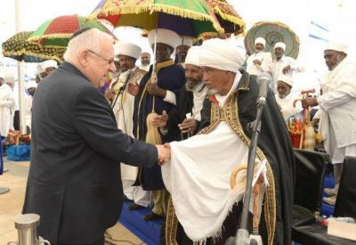 Miles de personas asistieron al homenaje a los jud�os de Etiop�a que murieron camino hacia Israel
