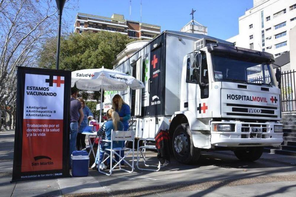 En junio, el Hospital M�vil atender� en diferentes barrios de San Mart�n