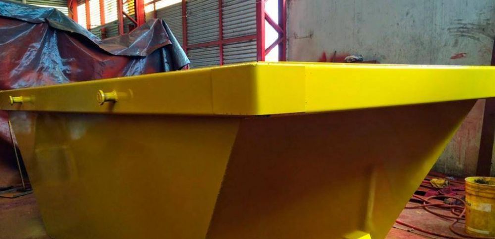 Instalan volquetes para residuos no convencionales