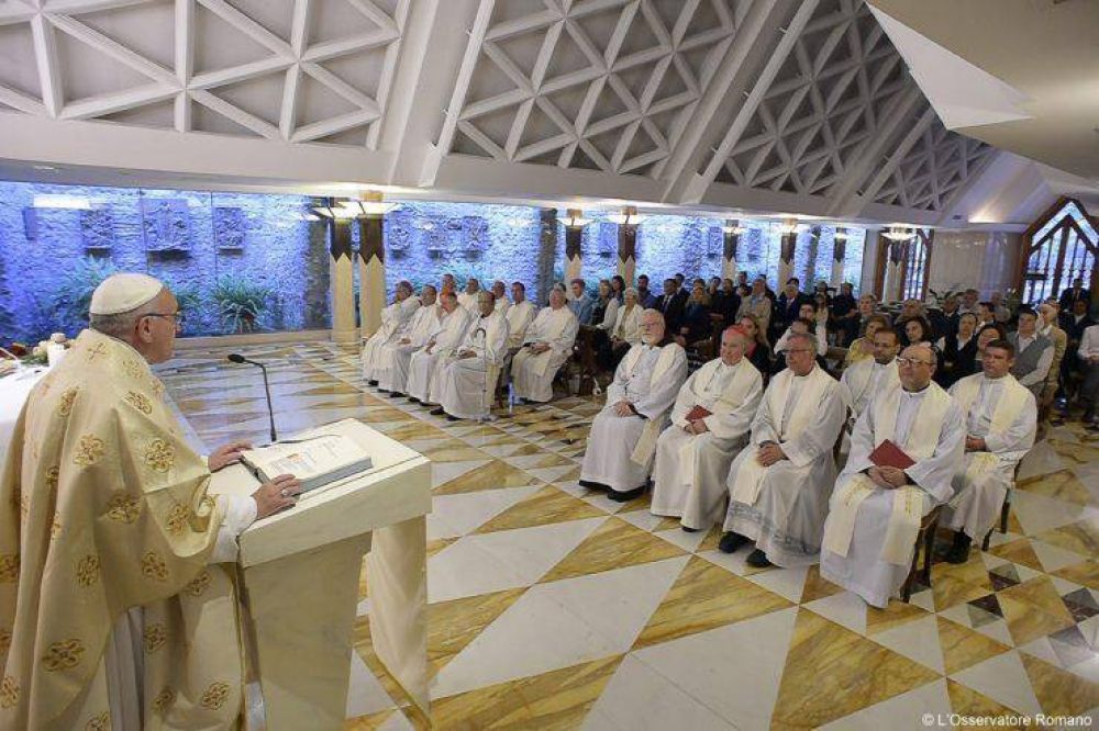 El Papa en Sta. Marta: Las bienaventuranzas son el navegador de la vida cristiana