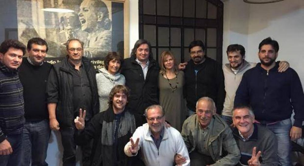 Durante el fin de semana, Mximo Kirchner visit La Plata y reuni a los leales del FpV