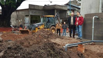La SAT concluy� las obras cloacales en la zona del Monumento al Bicentenario