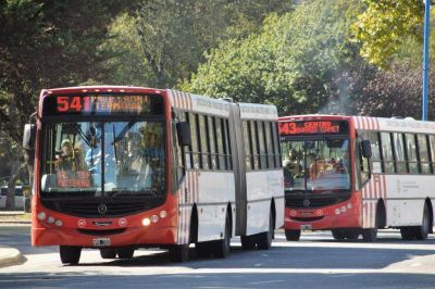 El paro de colectiveros para reclamar seguridad comenz� a las 23.30