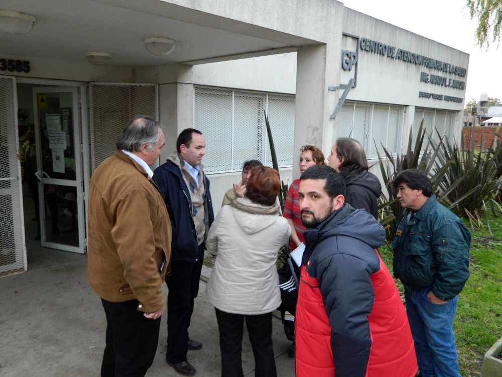 Fiorini reclam� mejores servicios de salud para los vecinos de parque independencia