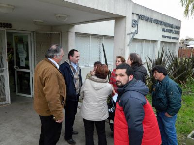 Fiorini reclam� mejores servicios de salud para los vecinos de parque independencia