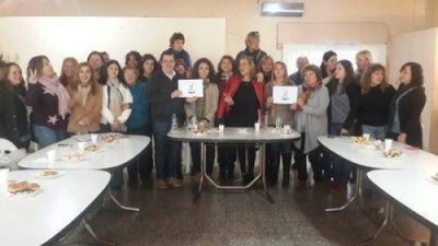Merquel encabez� encuentro de mujeres del FPV/PJ de la sexta