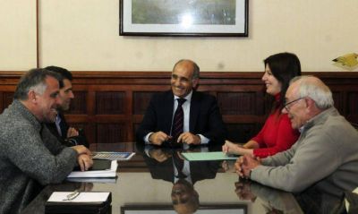 Situaci�n h�drica en la regi�n: La diputada Antinori se reuni� con el vicegobernador