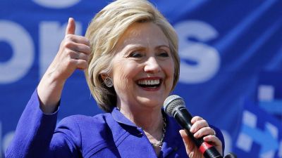 Hillary Clinton consigui� los delegados suficientes para asegurar la candidatura dem�crata