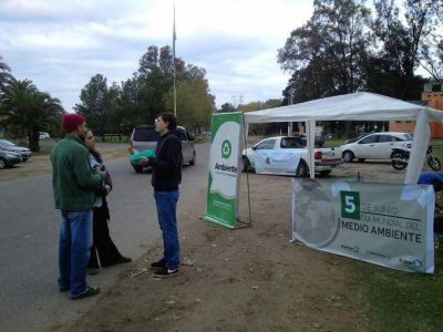 Se realiz� un evento en el parque por el D�a Mundial del Medioambiente
