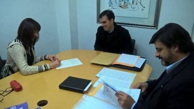 SE FIRM� LA ESCRITURA N� 20 EN 14 MESES DEL PROCREAR Y EL BANCO MUNICIPAL DE TIERRAS