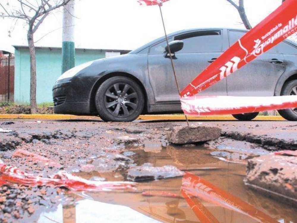 Para arreglar las calles destruidas de Mendoza piden crear un fondo especial